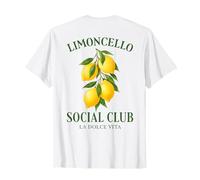 Limoncello Social Club X LA Dolce Vita X Spritz - Backprint Camiseta
