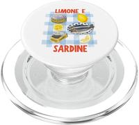 Limone e sardina sardinas y limones Verano italiano PopSockets PopGrip para MagSafe