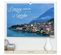 Limone sul Garda - Bella Italia (hochwertiger Premium Wandkalender 2026 DIN A2 quer), Kunstdruck in Hochglanz: Ein Kleinod am oberen Gardasee