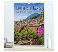 LIMONE SUL GARDA Unvergessliche Momente (hochwertiger Premium Wandkalender 2026 DIN A2 hoch), Kunstdruck in Hochglanz: Beliebtes Reiseziel am Gardasee