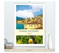 Limone sul Garda - Urlaubsplaner (hochwertiger Premium Wandkalender 2026 DIN A2 hoch), Kunstdruck in Hochglanz: Am Westufer des Gardasees liegt das charmante Örtchen Limone.