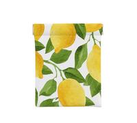 Limones de Acuarela de Color Amarillo Brillante, Squeeze Top Wallet Bolsa de Almacenamiento para Mujer Monedero pequeño Bolsa de Cambio