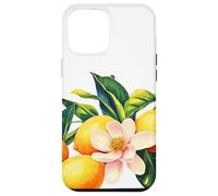 Limones, naranjas y magnolias | Colección Citrus Bloom Carcasa para iPhone 12 Pro Max