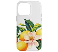 Limones, naranjas y magnolias | Colección Citrus Bloom Carcasa para iPhone 14 Pro Max