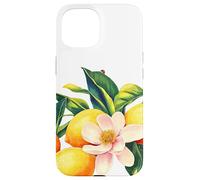 Limones, naranjas y magnolias | Colección Citrus Bloom Carcasa para iPhone 15