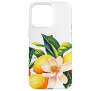 Limones, naranjas y magnolias | Colección Citrus Bloom Carcasa para iPhone 15 Pro Max