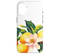 Limones, naranjas y magnolias | Colección Citrus Bloom Carcasa para iPhone 16