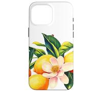 Limones, naranjas y magnolias | Colección Citrus Bloom Carcasa para iPhone 16 Pro Max