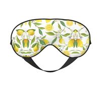 Limones tropicales frescos para dormir con bloqueo de luz nocturna para viajes, regalos esenciales para mujeres y hombres