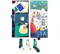 Limono Lemonheads - Box Dark Kit of 3. Calcetines Ilustrados Unisex, Surtido Oscuro, Caja, Talla L (EU 41-46)