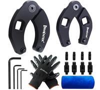 limontek Llave de tuerca de prensaestopas, llave de cilindro hidráulico ajustable de 2 con pines y llaves Allen para equipos de granja y construcción