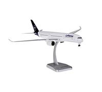 Limox Lufthansa Airbus A350-900 D-AIXI - Modelo de avión 1:200 I Modelo oficial de avión con base para coleccionistas y aficionados a la aviación I Decoración detallada para vitrina, oficina y