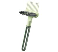 Limpia Cepillos Para El Cabello - Peine Rastrillo Limpiador 2 en 1 Elimina Pelos | Accesorios Antideslizantes para Estilismo Uso Diario en Casa Viaje Baño Salón Peluquería Belleza Mujeres