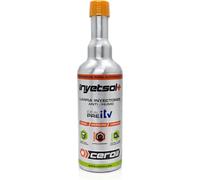 Limpia Inyectores Gasolina y Diésel 500ml 4en1 - CEROIL INYETSOL+ - Aditivo Combustible Anti-Humos Pre-ITV - Reduce Consumo hasta 15% y Emisiones hasta 44% - Elimina Agua y Carbonilla