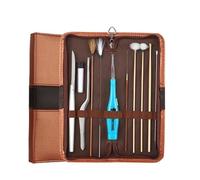 limpia oidos Set de palillos de limpieza for oídos, masajeador, palillo de acero inoxidable, removedor de cera, limpiador(11pcs)
