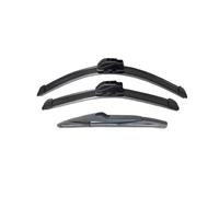 Limpia Parabrisas Escobilla Juego de escobillas limpiaparabrisas delanteras y Apto para KIA Sportage SL (2010-2015), parabrisas de 24" + 18" + 12" Coche Cepillo Parabrisas