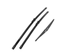 Limpia Parabrisas Escobilla Limpiaparabrisas delantero y trasero Apto para Scenic 4 (2016-2023), parabrisas de 30", 26" y 12" Coche Cepillo Parabrisas