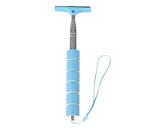 Limpia Parabrisas Escobilla Limpiaparabrisas Universal para espejo retrovisor de coche, escurridor de espejo lateral para coche, herramienta de limpieza de ventanas, portátil, lluvioso(Blue)