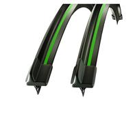 Limpia Parabrisas Para Ford Para Focus 3 Hatchback 2011-2017 Limpiaparabrisas Delanteros Parabrisas Ventana(Black-Green)