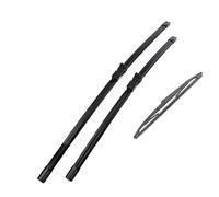 Limpia Parabrisas Para Opel para Astra J 2009-2015 Limpiaparabrisas delantero trasero Juego de limpiaparabrisas Ventana Lluvia Cepillos 27 "+ 25" + 12" Coche Limpiaparabrisas