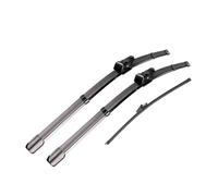 Limpia Parabrisas Para VW Para Golf 5 V 1K MK5 2003-2009 Volante Izquierda Derecha Limpiaparabrisas Delantero Trasero Accesorios Coche Brazo Escobilla Limpiaparabrisas(Front Rear 2005-2009)