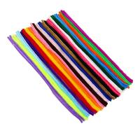 Limpia Pipas Varillas de chenilla con purpurina creativa for niños, vástago, limpiador tuberías, artesanal, accesorios juguete educativo(Mix color,30cmX0.6cm 100pcs)