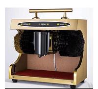 Limpiabotas de inducción automática, pulidora eléctrica de zapatos con cepillo vertical de acero inoxidable, limpiador de zapatos para el hogar para un brillo rápido