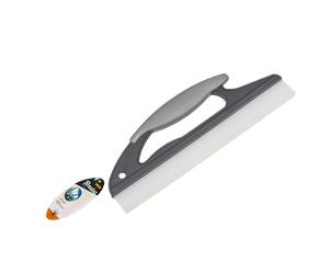 Limpiacristales de silicona con mango, marca genérica, modelo gris, l