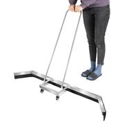 Limpiacristales de suelo ajustable para pistas de tenis, empujador de agua, hoja de goma de espuma, eliminación de agua de alta eficiencia, fácil de usar