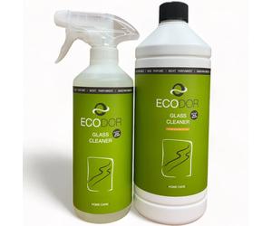 Limpiacristales EcoGlass, Pack ahorro 500 ml.+ 1L. concentrado