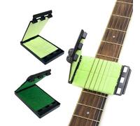 Limpiacuerdas de 2 piezas, limpiador de cuerdas de guitarra, paño de limpieza para diapasón de guitarra, herramienta de limpieza portátil, accesorios de cuidado de instrumentos, adecuado para