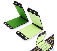 Limpiacuerdas de 2 piezas, limpiador de cuerdas de guitarra, paño de limpieza para diapasón de guitarra, herramienta de limpieza portátil, accesorios de cuidado de instrumentos, adecuado para