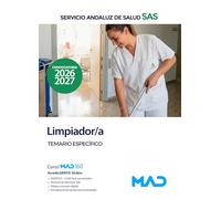 Limpiador/a del Servicio Andaluz de Salud. Temario específico