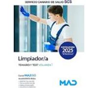 Limpiador/a Del Servicio Canario De Salud. Temario Y Test Volumen 1