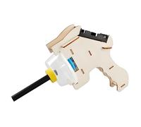 Limpiador a presión de aire de madera, kit de construcción científica para niños, juguete educativo, herramienta de aprendizaje de física para experimentos, juguetes de vacío