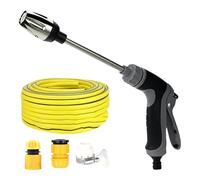 Limpiador a presión para manguera de jardín, turbo lavado de coches, potente limpiador de boquillas de alta presión, herramienta de limpieza doméstica, limpiador de jardín de alta presión para riego
