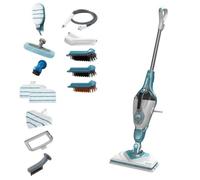 Limpiador a vapor Black & Decker BHSM1610DSM portátil 1600W 0,5L aguamarina/blanco