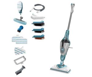 Limpiador a vapor Black & Decker BHSM1610DSM portátil 1600W 0,5L aguamarina/blanco