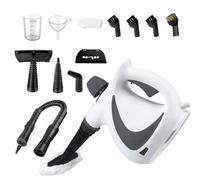 Limpiador a Vapor - Limpiadora De Vapor Portátil Para Hogar,con 12 Accesorios y Máquina Eléctrica para Eliminación de Manchas para Alfombra Piso Tela Muebles Tapicería Alfombra Sofá y Auto