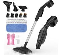 Limpiador a Vapor Multifuncional 17 en 1 con Mop de Vapor y Unidad de Mano, Calentamiento Rápido en 30 s, con Accesorios Para Todo Tipo de Suelos y Alfombras, Baldosas, Cristal, Cocina, Baño