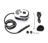 Limpiador a Vapor Portátil, Tiempo de Calentamiento Rápido, con Juego de Accesorios, para Uso Doméstico, Vaporizador para Limpieza de Pisos, Tapicería, Lechada y (Enchufe europeo