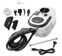 Limpiador A Vapor - Potente Vaporizador de Alta Presión 2500W con 6 Niveles | Limpiador Manual de Vapor para Suelos con Lechada | Solución Limpiadora Para Tapicería, Ventanas, Auto, Suciedad, Grasa,