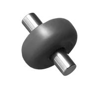 Limpiador al vacío: accesorios de rueda de repuesto para cabeza, tapones y | Accesorio de cepillo de suelo Plug and Play, silencioso, para esquinas de muebles