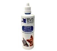 Limpiador Auricular Fisiológico BVS Vet Shop 125 ml Blanco
