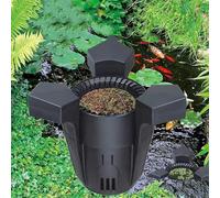 Limpiador automático de piscinas y espumador flotante para limpieza de superficies de estanques y piscinas