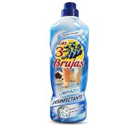 Limpiador bactericida desinfectante, proporciona una desinfección segura que garantiza un entorno saludable e higiénico al eliminar el 99,99% de los gérmenes, Contiene 1Botella de 1 Litro