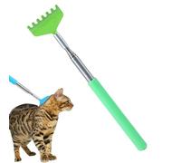 Limpiador Cat Scrather - Brushing Brush, Pet De Saidding Peine Tool | Cepillo de aseo de masaje completo, herramienta de limpieza compacta de acero inoxidable con cerdas de metal suave para gatos