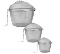 Limpiador Cestas Limpiadoras, 3 Pcs Cesta Limpiadora Ultrasónica, Piezas Ultrasónicas Joyería Limpiador Vapor, Filtros de Té Acero Inoxidable Coladores Infusor Té Hoja Suelta