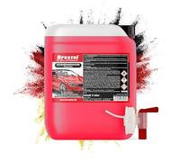 Limpiador concentrado de 5 litros + grifo de salida de 51 mm (equivale a 1000 litros listo para usar) con agradable aroma fresco - aditivo de lavado transparente para coche