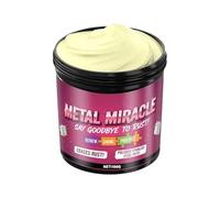 Limpiador Cromo Con Esponja - Pasta Renovadora Metal 150g | Limpiador Acero Inóx, Cobre & Aluminio, Eliminador Rayas, Bálsamo Anti-Oxidación Para Ollas, Sartenes, Utensilios